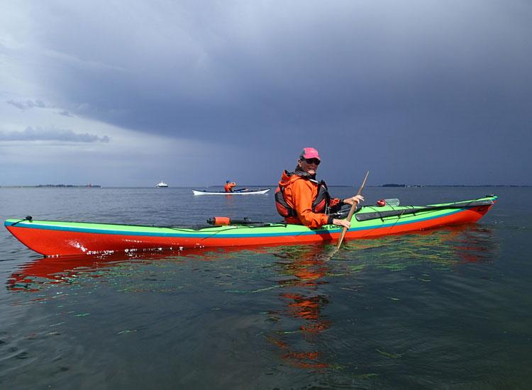 mand i kajak