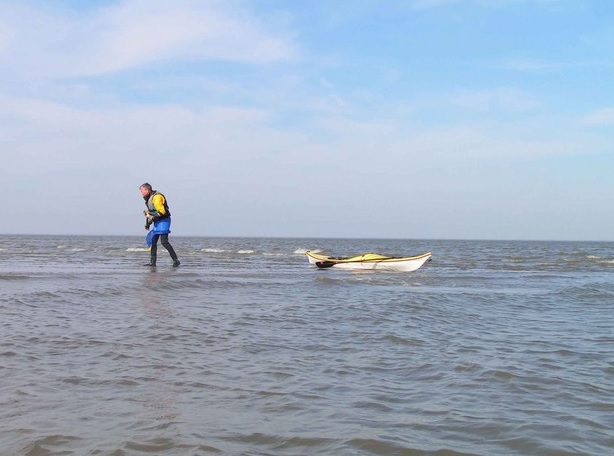 mand havkajak vadehavet mand havkajak vadehavet