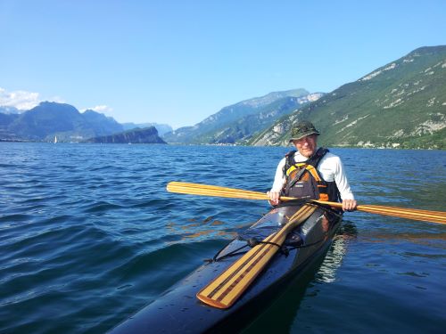 steen slot-nielsen - Glad mand i havkajak